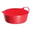 Red Gorilla Tubtrug Flexible Mini Shallow 5lt Bucket - Red
