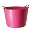 Red Gorilla Tubtrug Flexible Small 14L Bucket - Pink