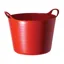 Red Gorilla Tubtrug Flexible Small 14L Bucket - Red