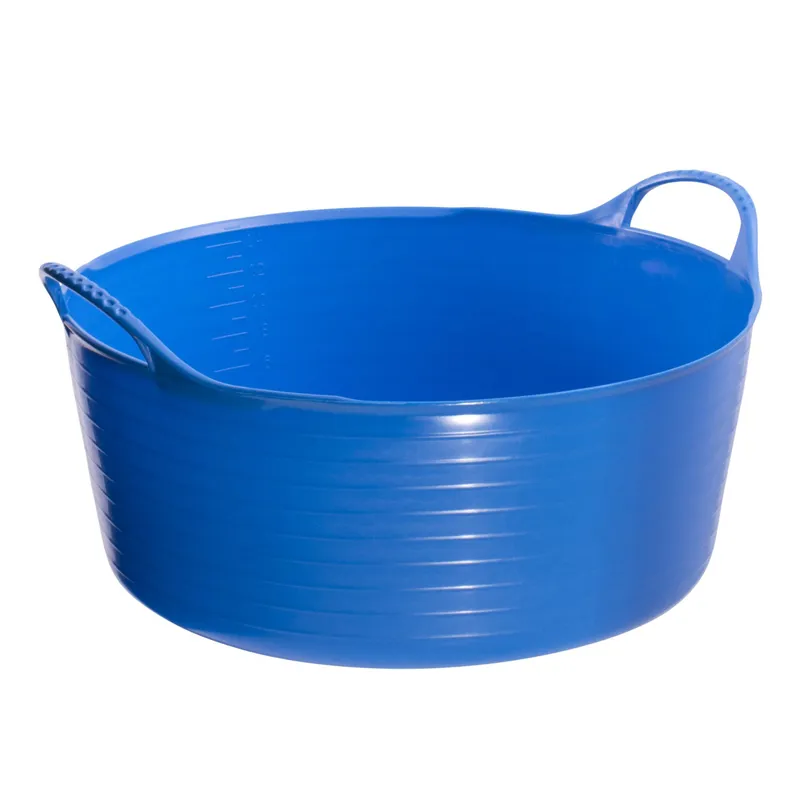Red Gorilla Tubtrug Flexible Small Shallow 15lt Bucket - Blue