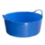 Red Gorilla Tubtrug Flexible Small Shallow 15lt Bucket - Blue