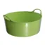 Red Gorilla Tubtrug Flexible Small Shallow 15lt Bucket - Pistachio