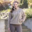 Covalliero Teddy Fleece Womens Sweater - Beige