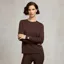 Holland Cooper Chiltern Crew Neck Womens Top - Walnut