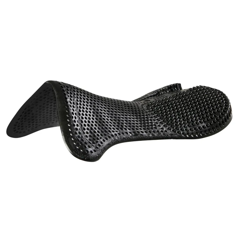 Acavallo Classic Non Slip Rear Riser Gel Pad - Black