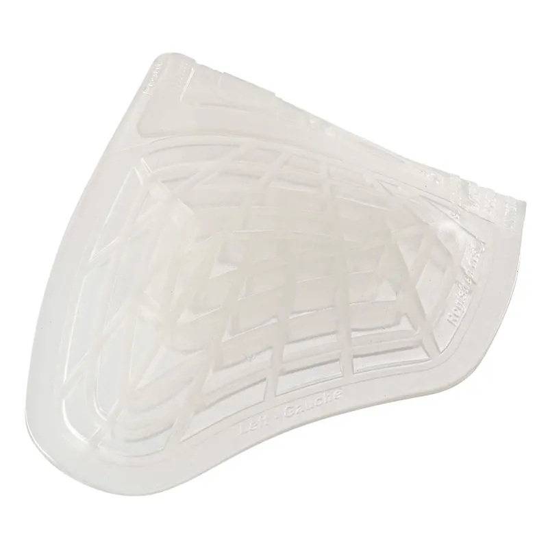 Acavallo Classic Non Slip Gel Front Riser - Clear-1