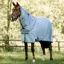 Amigo Bug Rug Plus Fly Rug - Heather Blue/Blue/Silver