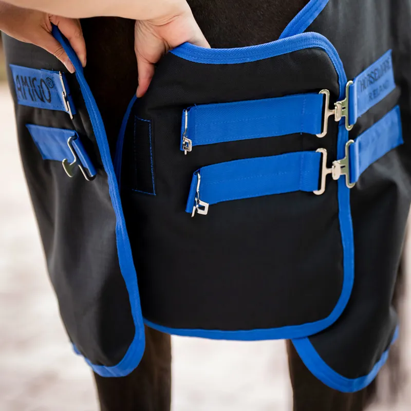 Amigo Rug Chest Extender - Navy/Titanium Grey-1