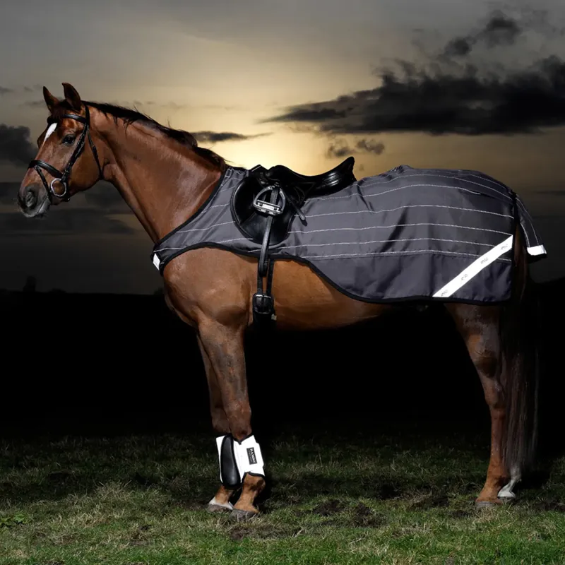 Amigo Reflectech Waterproof Competition Exercise Sheet - Grey/Black