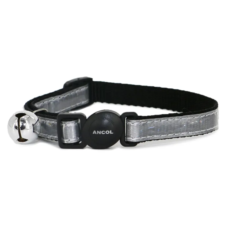Ancol Reflective Cat Safety Collar - Grey