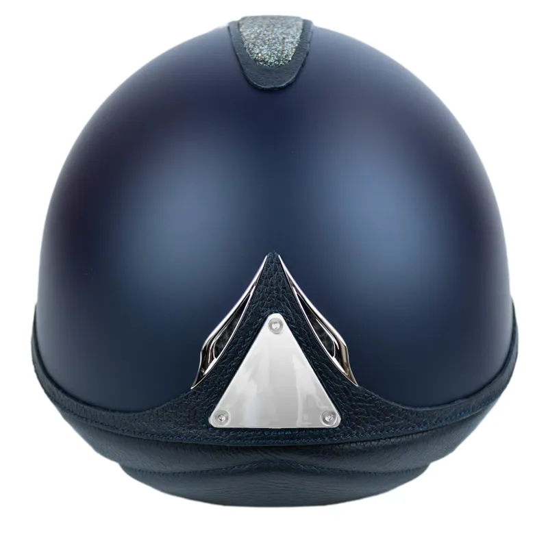 Antares Galaxy Crystal Fabric Riding Hat - Navy/Navy-3