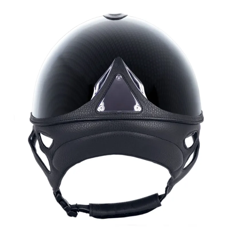 Antares Premium Race Glossy Riding Hat - Carbon-1