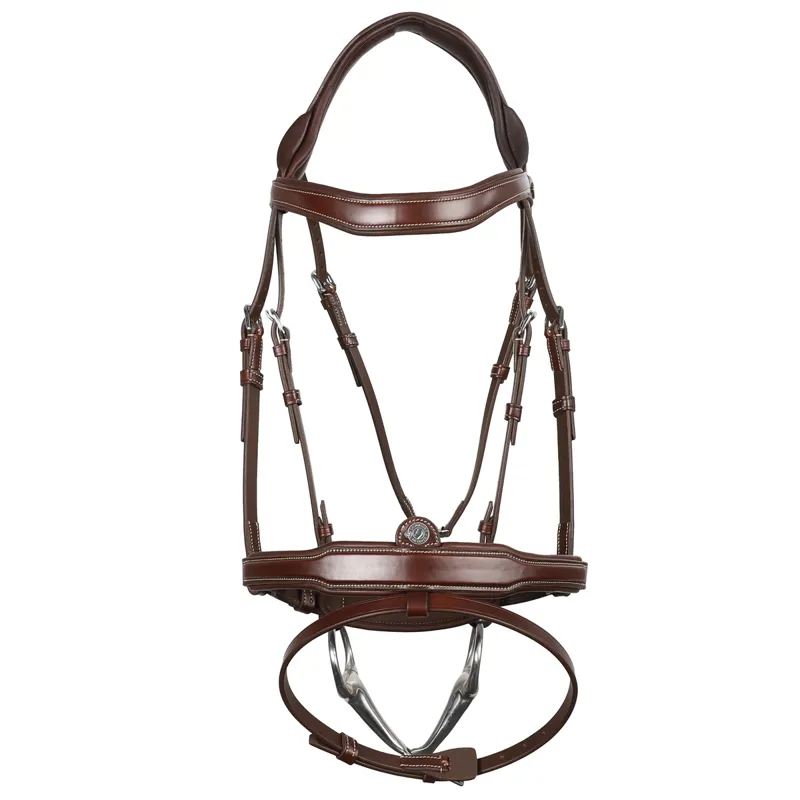 Antares Signature Sport Flash Bridle - Brown-1