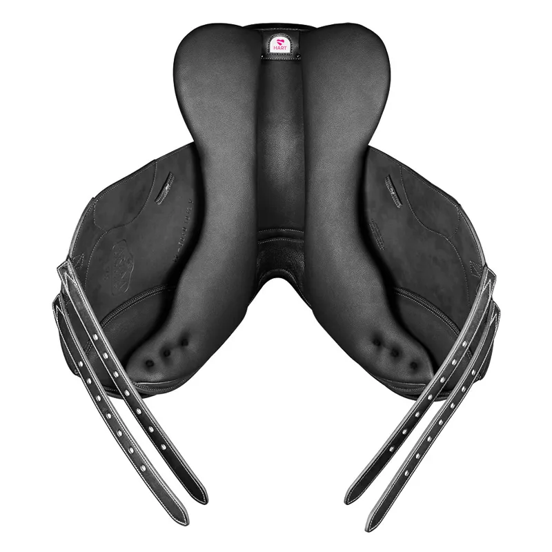 Arena Monoflap Jump Saddle - Black-4