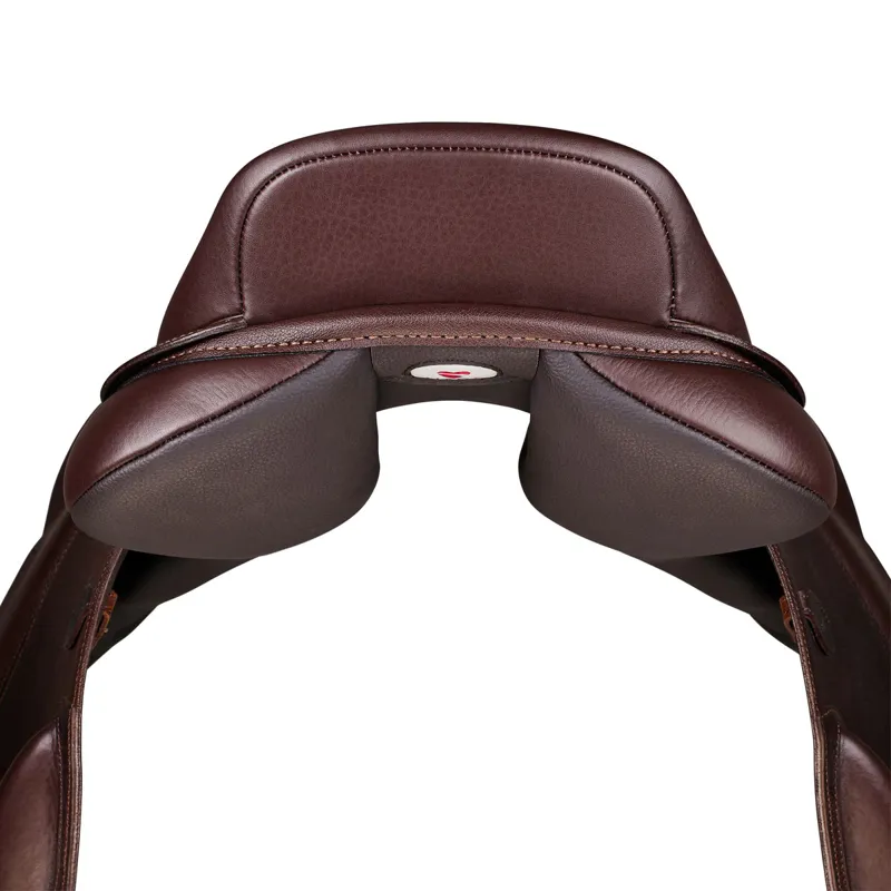 Arena Pony Monoflap Jump Saddle - Brown-1