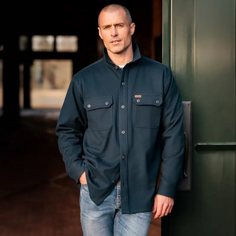 Ariat Branford Mens Shirt - Navy
