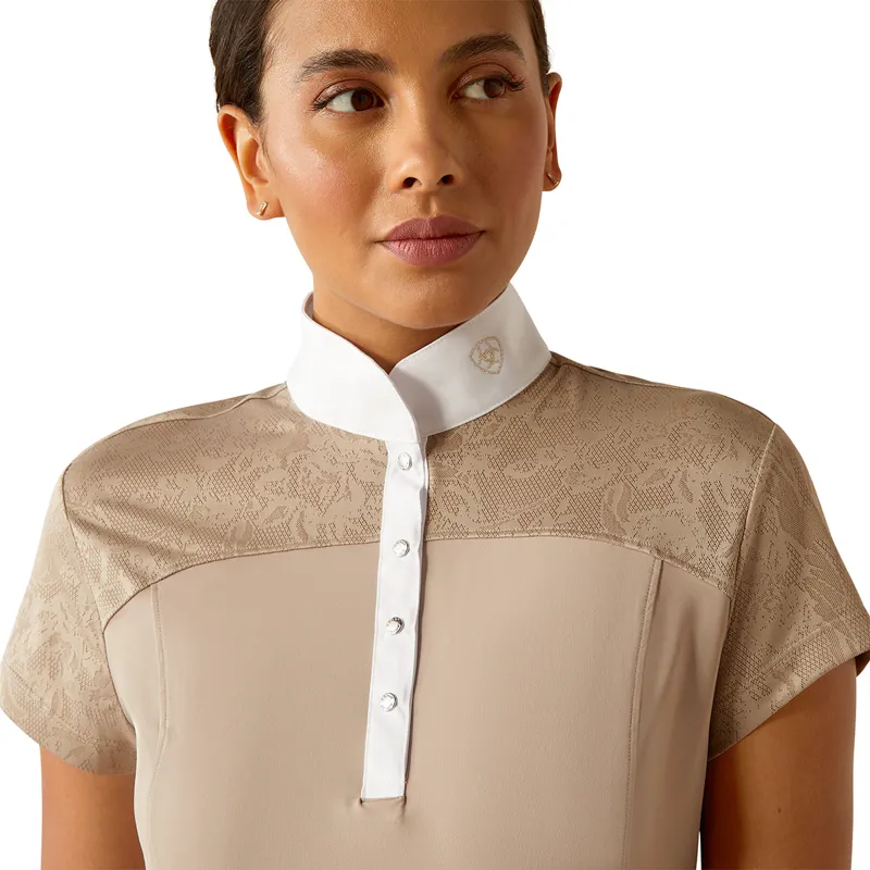 Ariat Bellatrix Ladies Show Shirt - Cape Reed-2