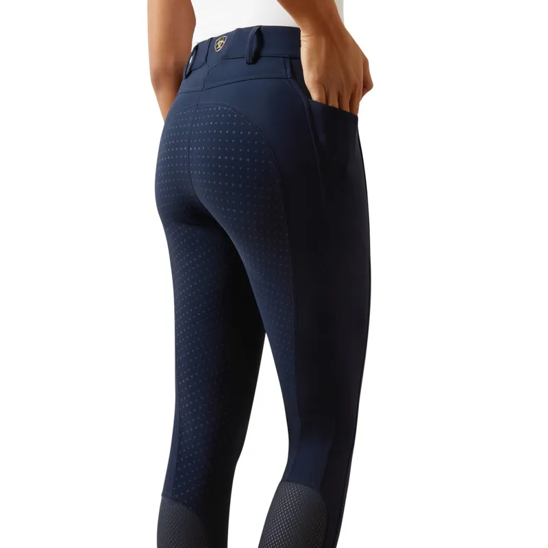 Ariat Tri Factor NT Full Seat High Waist Ladies Breeches - Navy-3