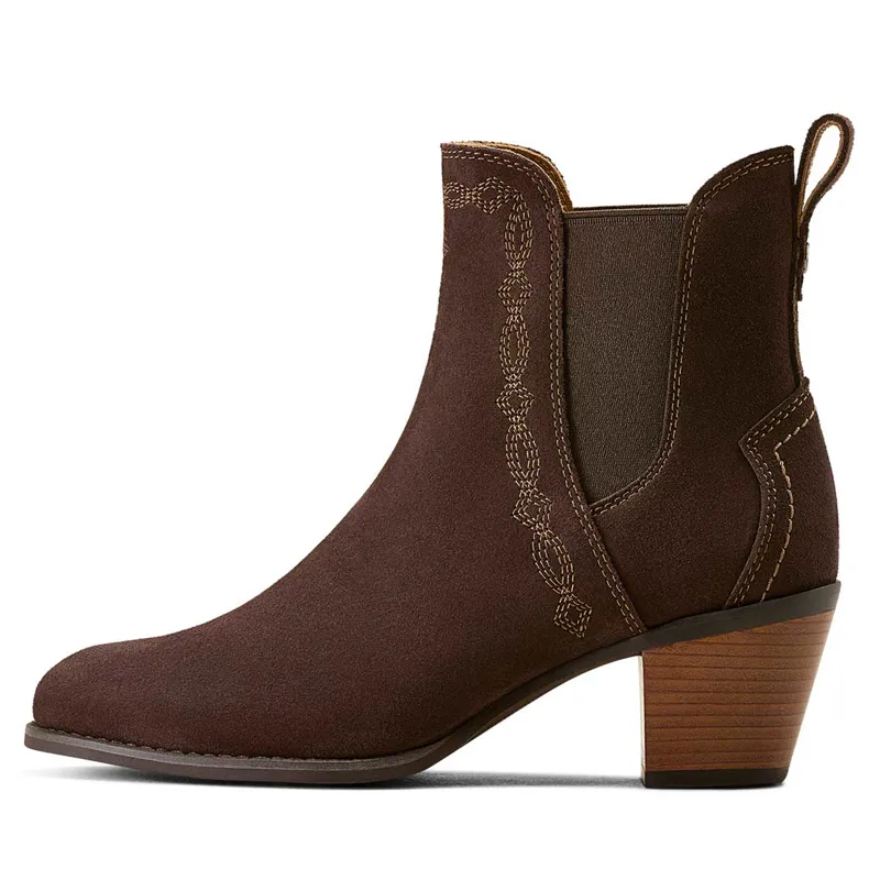 Ariat Demi Womens Ankle Boots - Chocolate Suede-3