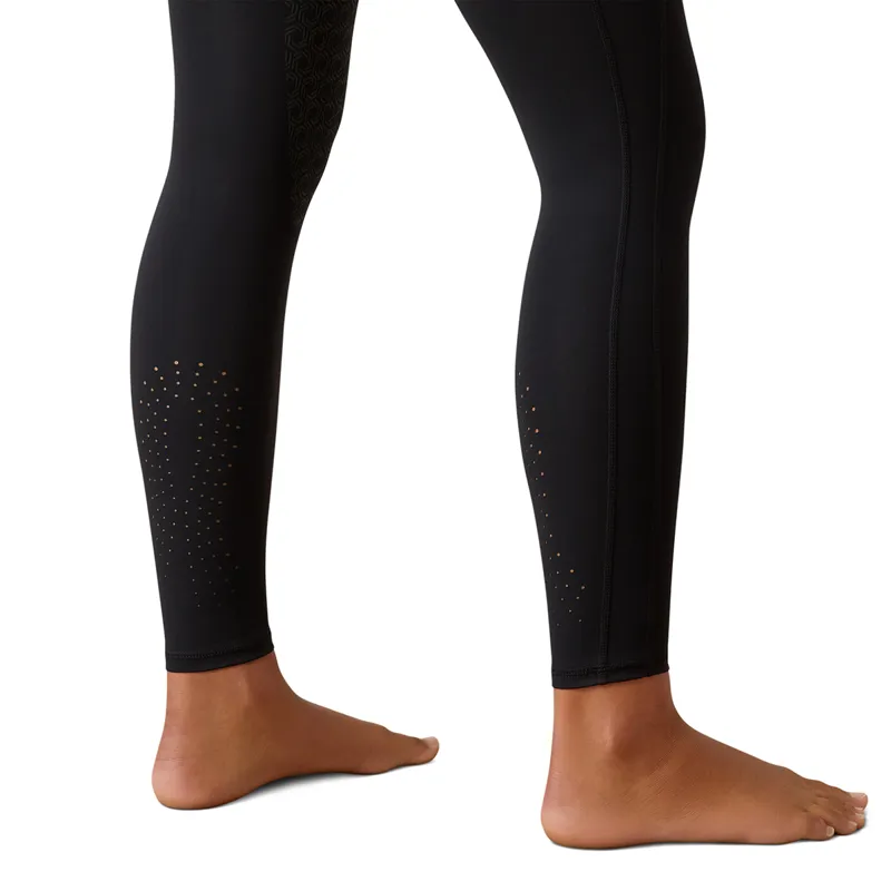 Ariat EOS Elevate Half Grip Ladies Riding Tights - Black-1