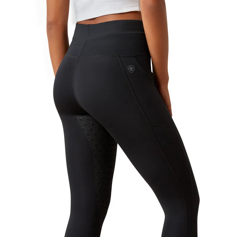 Ariat EOS Elevate Half Grip Ladies Riding Tights - Black-2