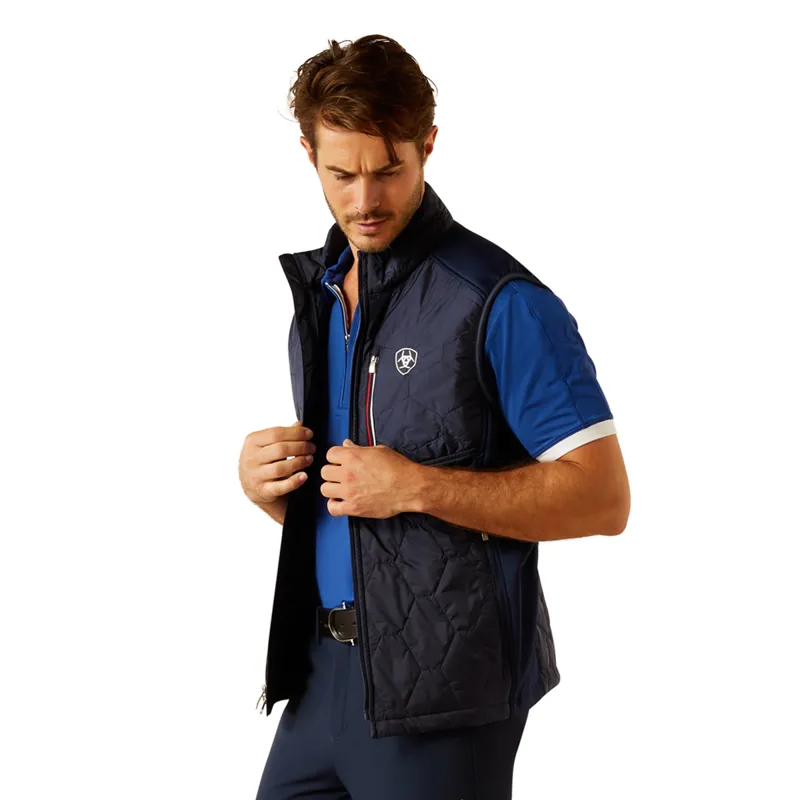 Ariat Fusion Insulated Mens Gilet - Team Navy