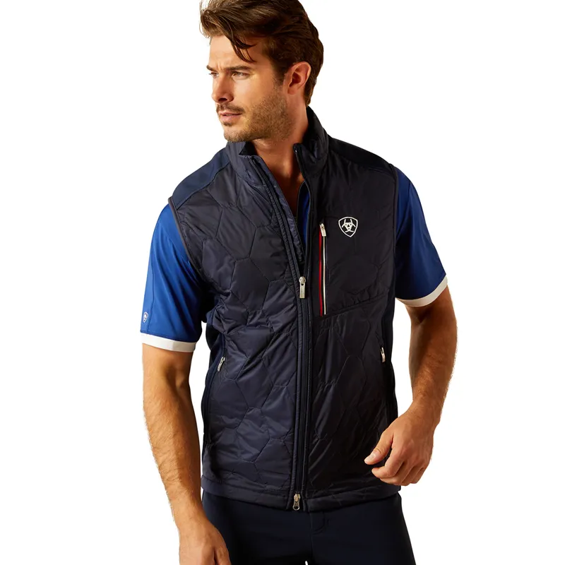 Ariat Fusion Insulated Mens Gilet - Team Navy-1