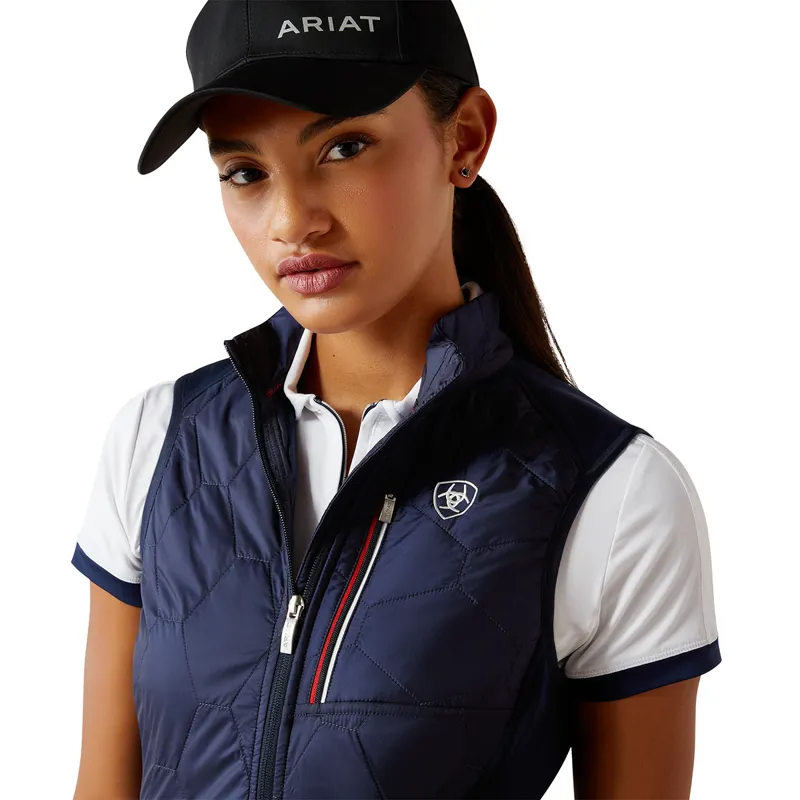 Ariat Fusion Insulated Ladies Gilet  - Team Navy-2
