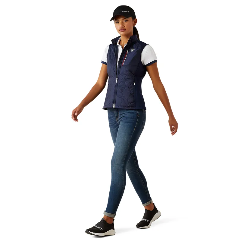 Ariat Fusion Insulated Ladies Gilet  - Team Navy-3