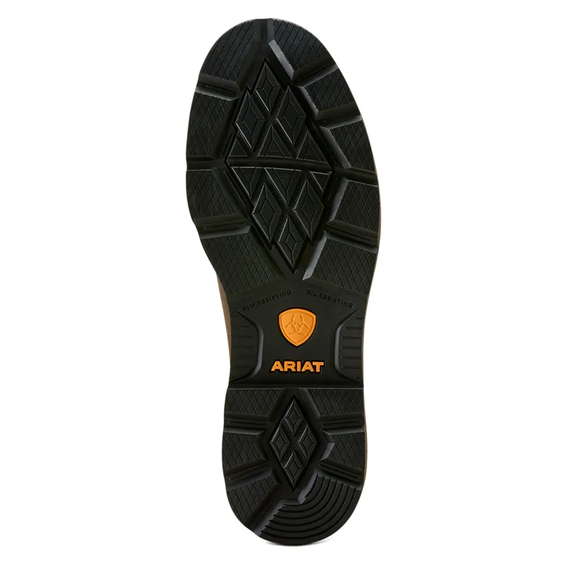 Ariat Groundbreaker Waterproof Soft Toe Mens Work Boots - Dark Brown-2