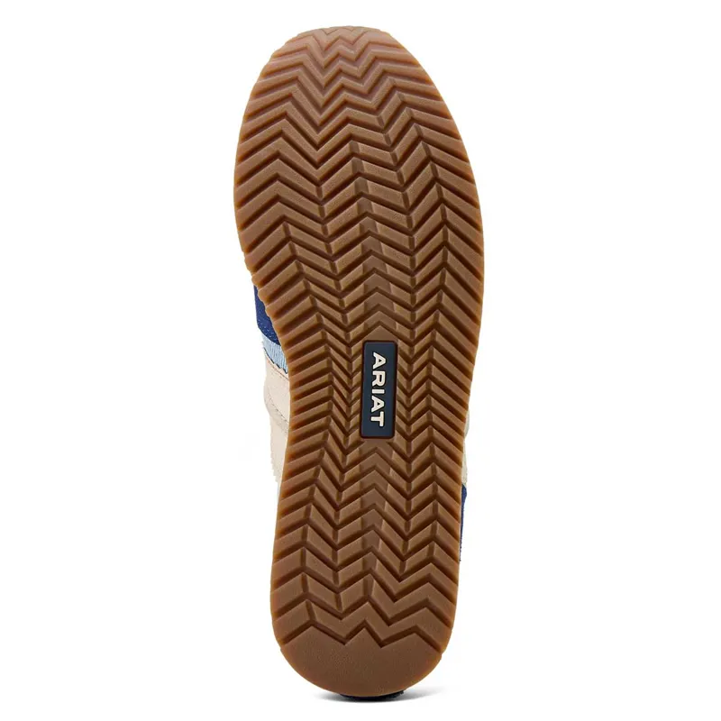 Ariat Ranch Runner Womens Trainers - Light Denim-3