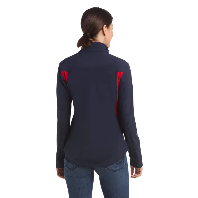 Ariat New Team Softshell Ladies Jacket - Navy-5