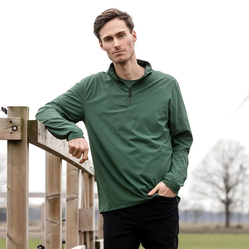 Ariat SolVeil Mens 1/4 Zip Base Layer - Monstera-1