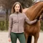 Ariat SolVeil Womens Full Zip Sweatshirt - Iron