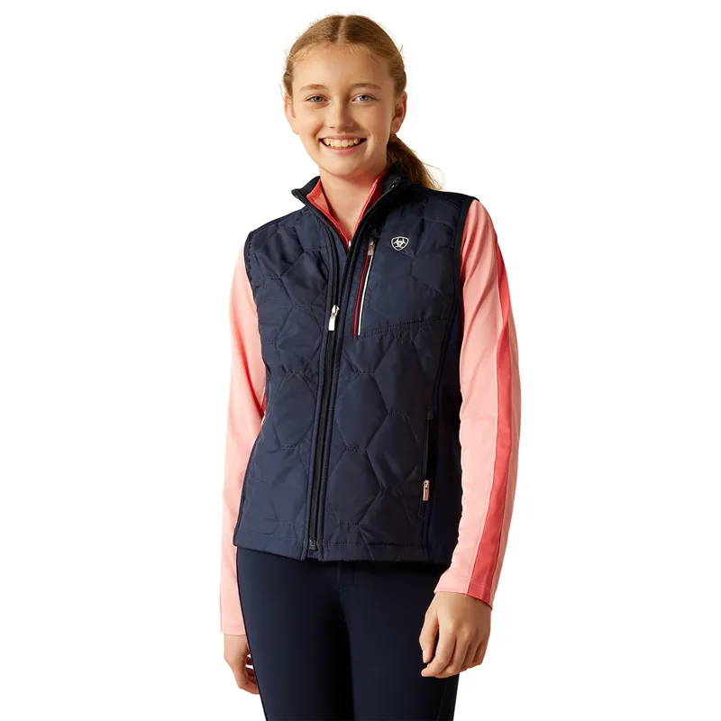 Ariat Fusion Junior Gilet - Team Navy
