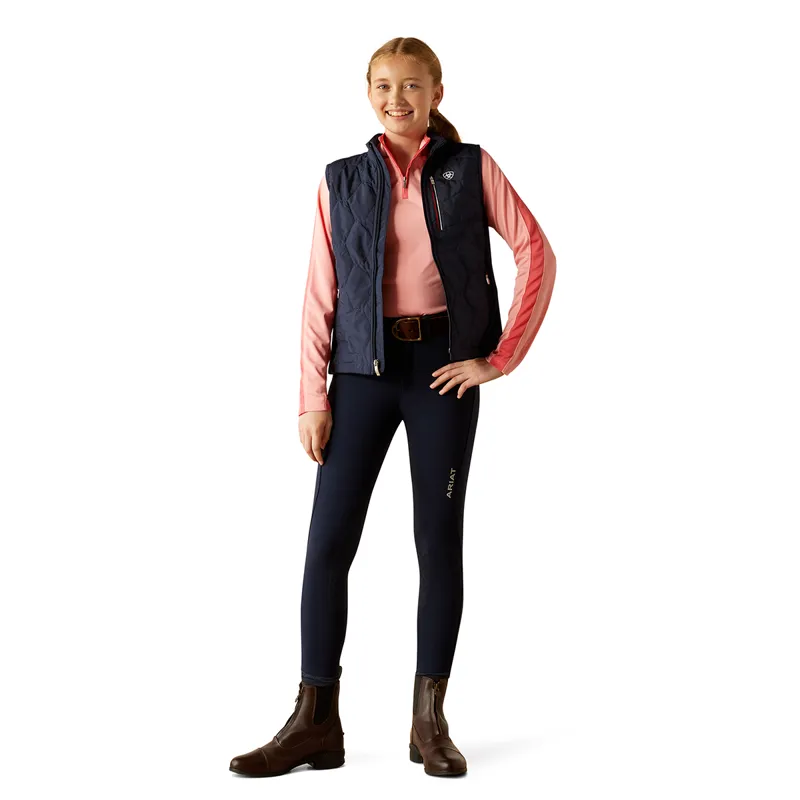Ariat Fusion Junior Gilet - Team Navy-3