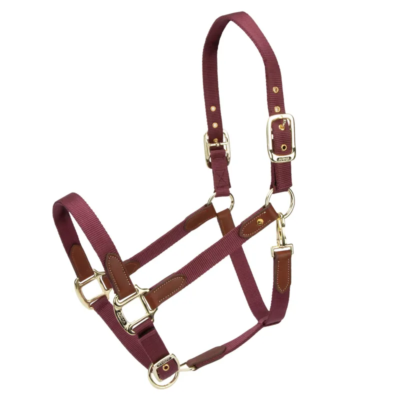 ARMA Porta Headcollar - Black Cherry