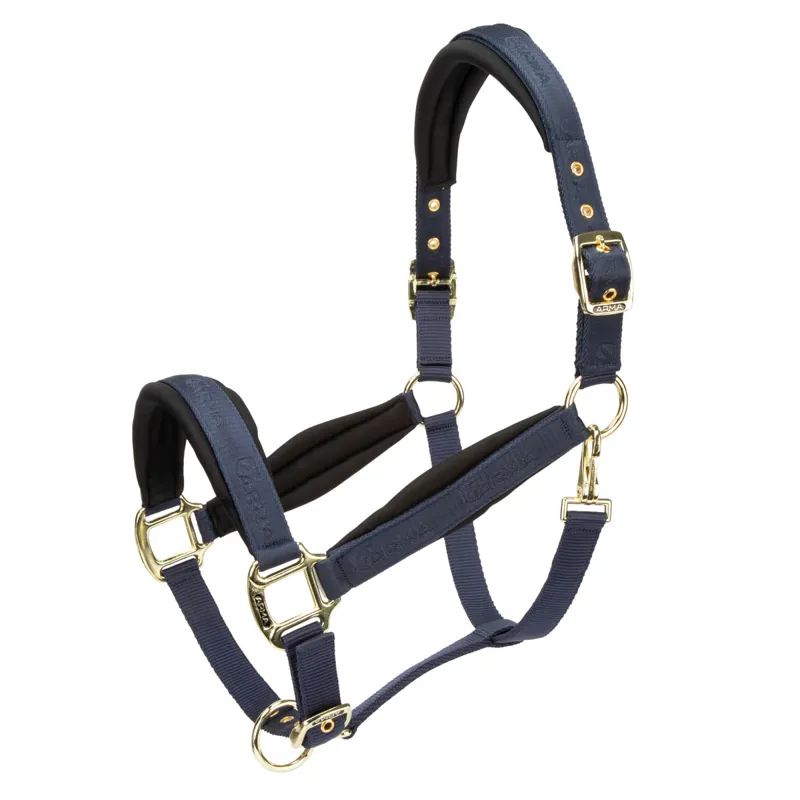 ARMA Padded Headcollar - Navy