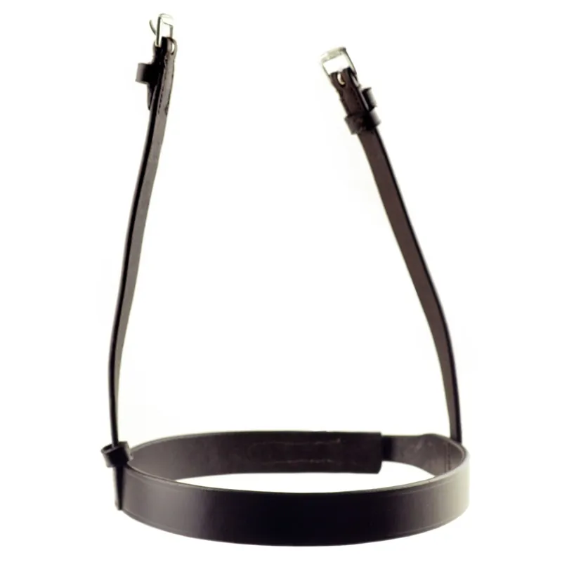 Dever Ascot Comfort Plain Cavesson Noseband - Brown