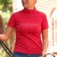 Aubrion Equestrian Womens Short Sleeve Base Layer - Dewberry