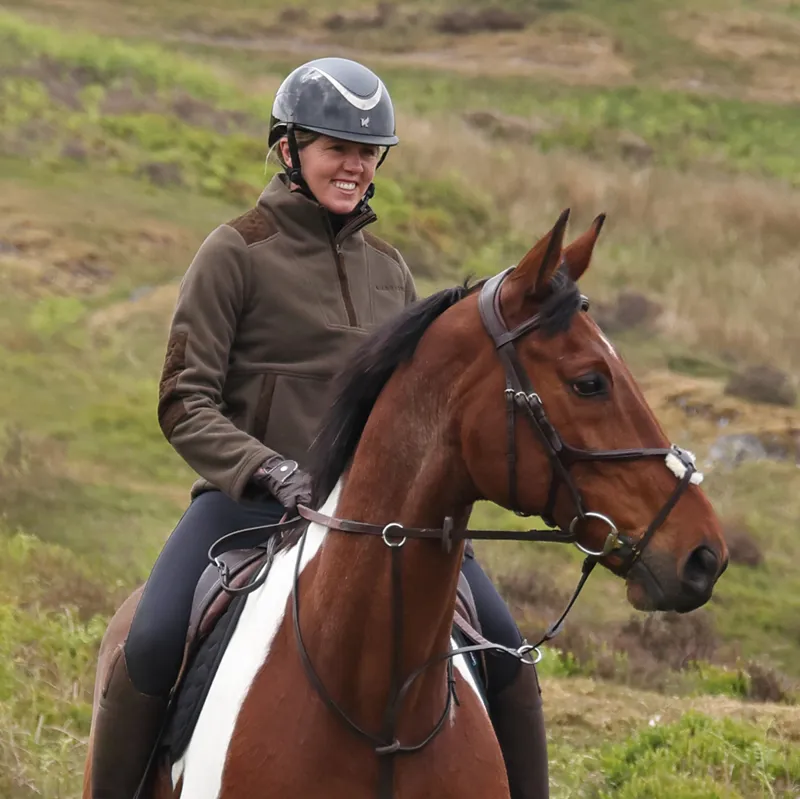 Aubrion Heritage Unisex Quarter Zip Fleece - Dark Olive-4