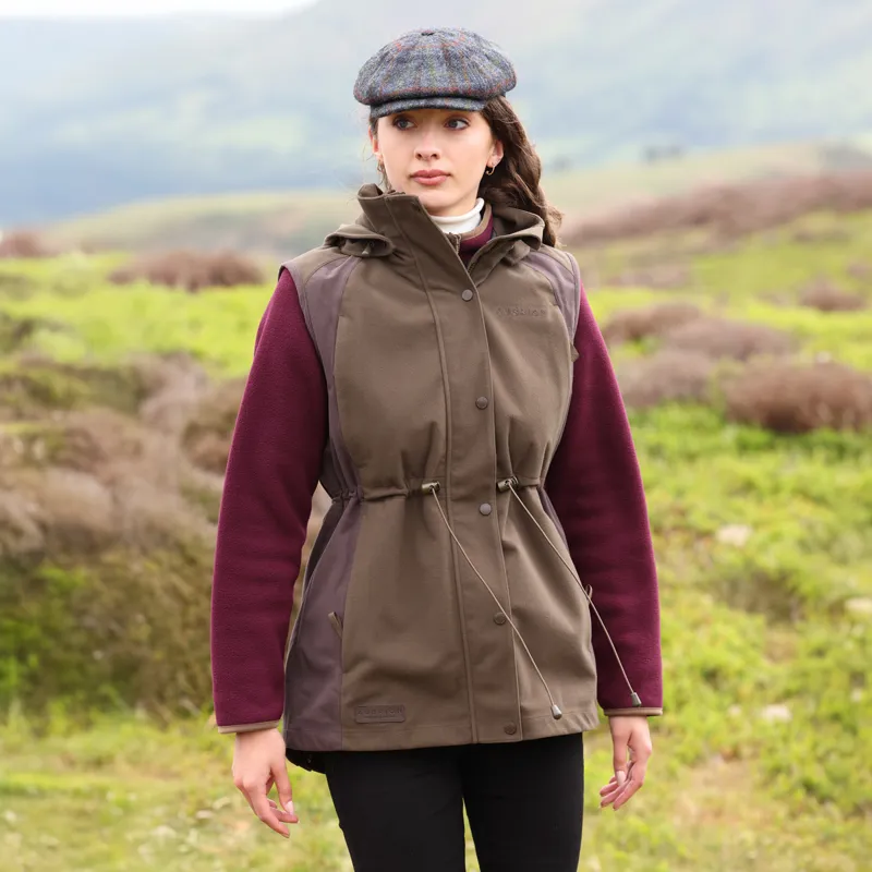 Aubrion Heritage Unisex Waterproof Gilet - Dark Olive-1