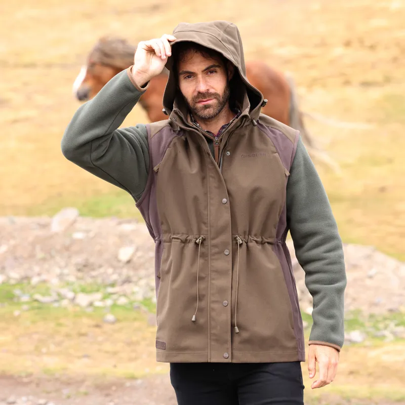 Aubrion Heritage Unisex Waterproof Gilet - Dark Olive-4