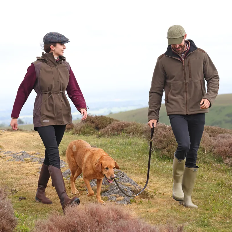 Aubrion Heritage Unisex Waterproof Gilet - Dark Olive-6