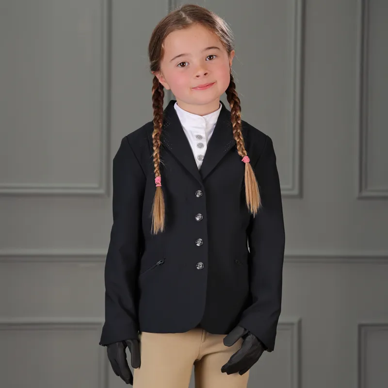 Aubrion Wellington Junior Competition Jacket - Black-2