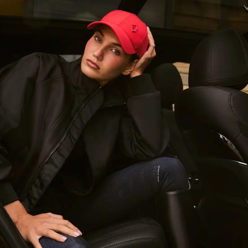 Aztec Diamond Laser Ventilated Cap - Crimson Pre-Order-2