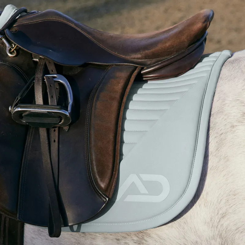 Aztec Diamond Young Rider Panel Saddlecloth - Ash Blue Pre-Order-1