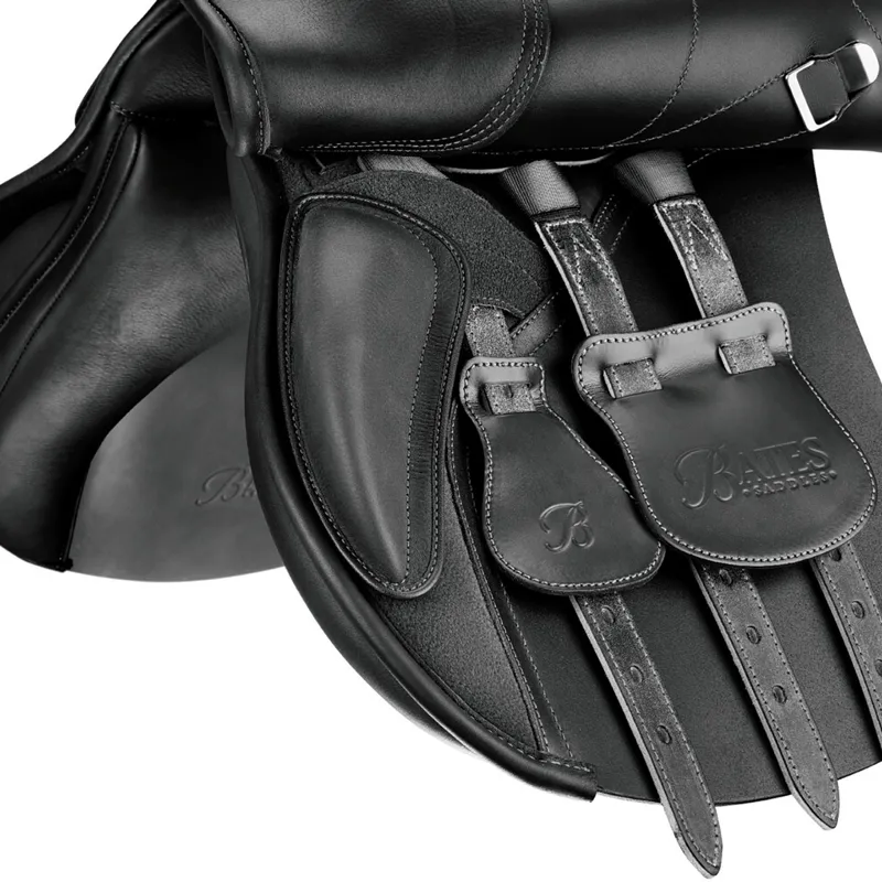 Bates All Purpose SC+ Opulence Leather Saddle - Classic Black-3