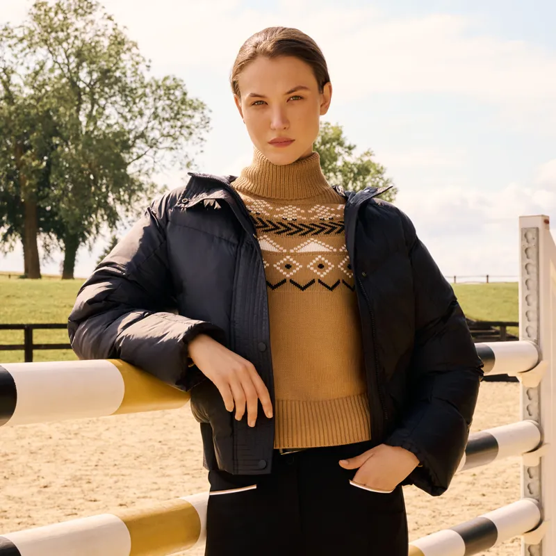 BOSS Equestrian Anouk Womens Jumper - Norway Camel -2