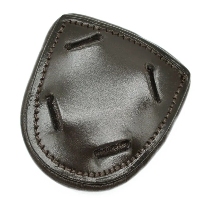Dever Platinum Leather Shield Grackle Pad - Brown